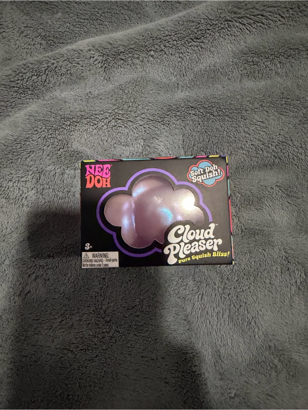 NeeDoh Cloud Pleaser Soft Doh Squish Toy - Iridescent Purple
